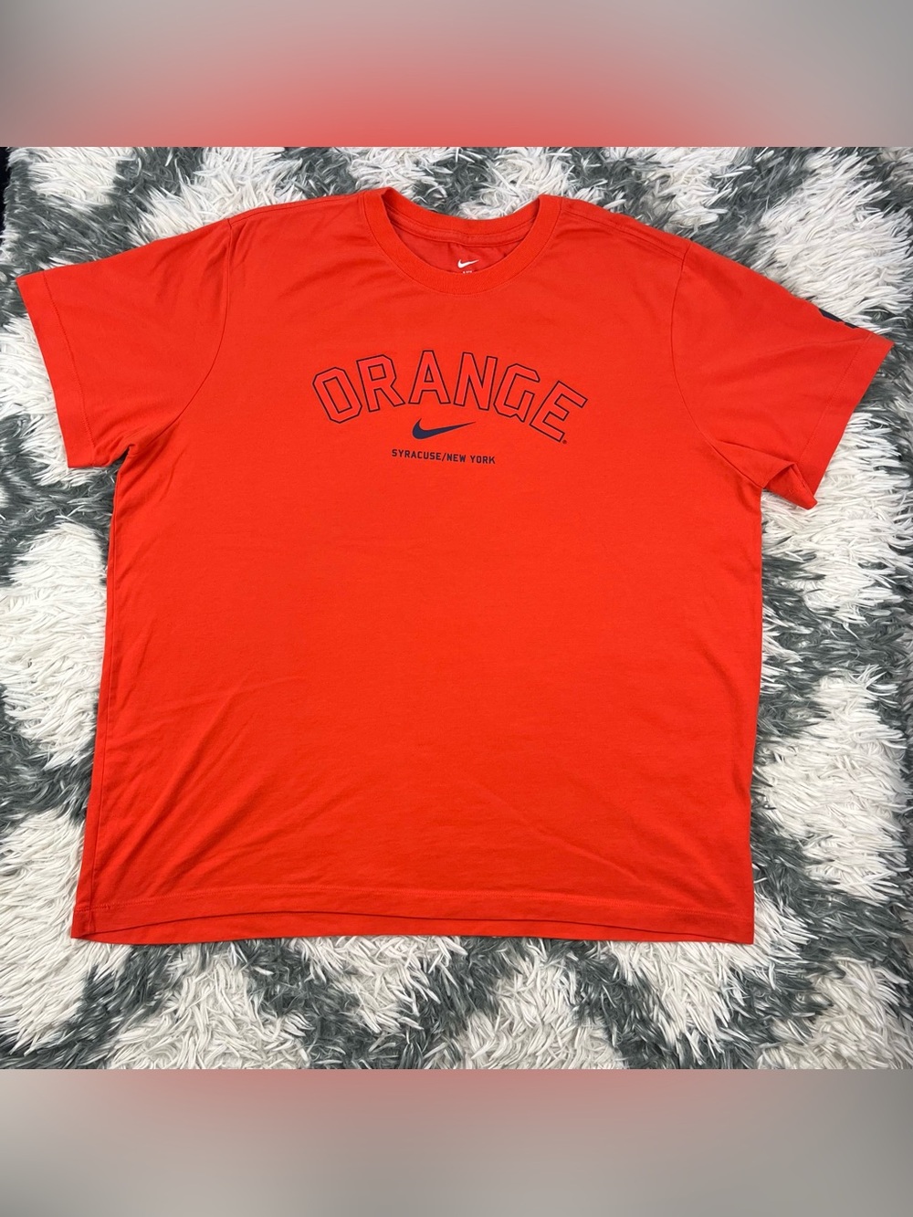 Nike Men’s Syracuse New York Orange T-shirt Size XL